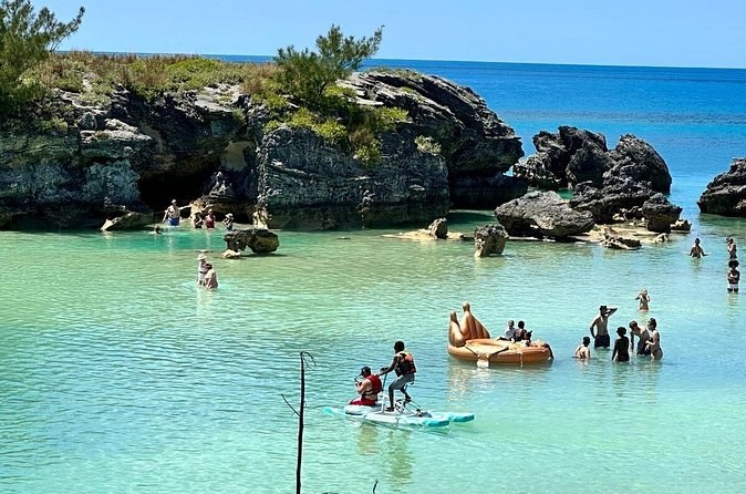 Crystal Cave, St. George and Tobacco Bay Beach